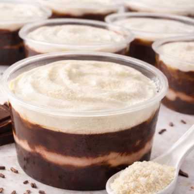 Gelato Ninho com chocolate